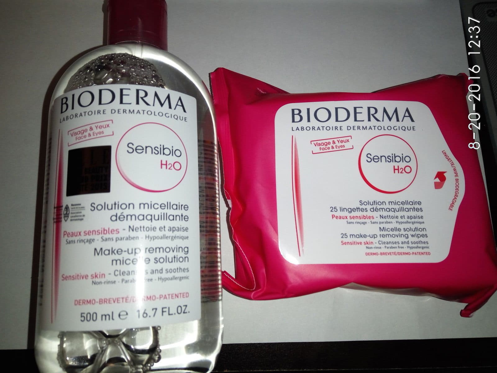 BIODERMA MICELLE MAKE_UP REMOVING SOLUTION 500ml _ WIPES